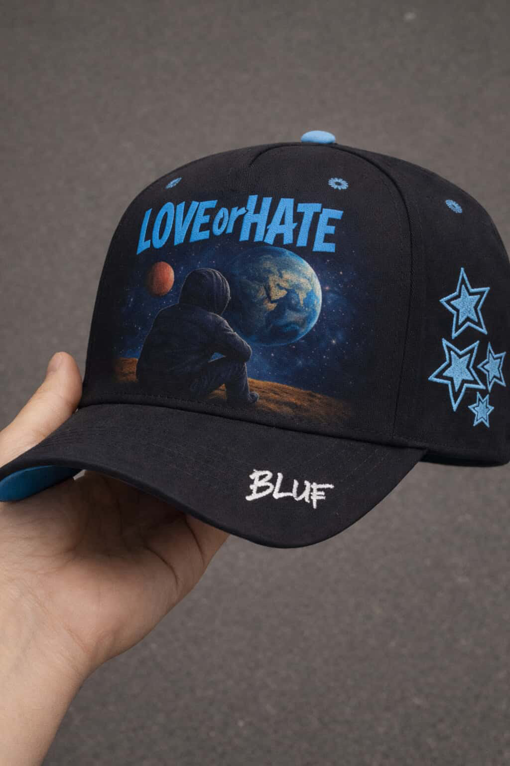 LOVEorHATE Space Astronaut Cap