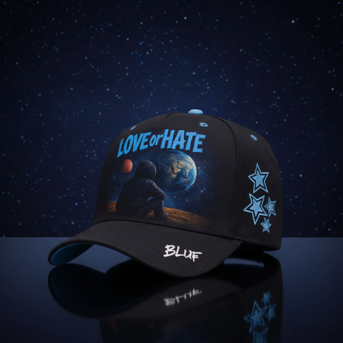 LOVEorHATE Cap – Product Listing Shot
