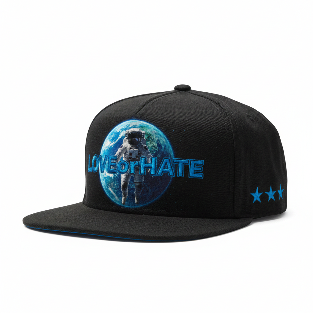 LOVEorHATE Space Astronaut Cap